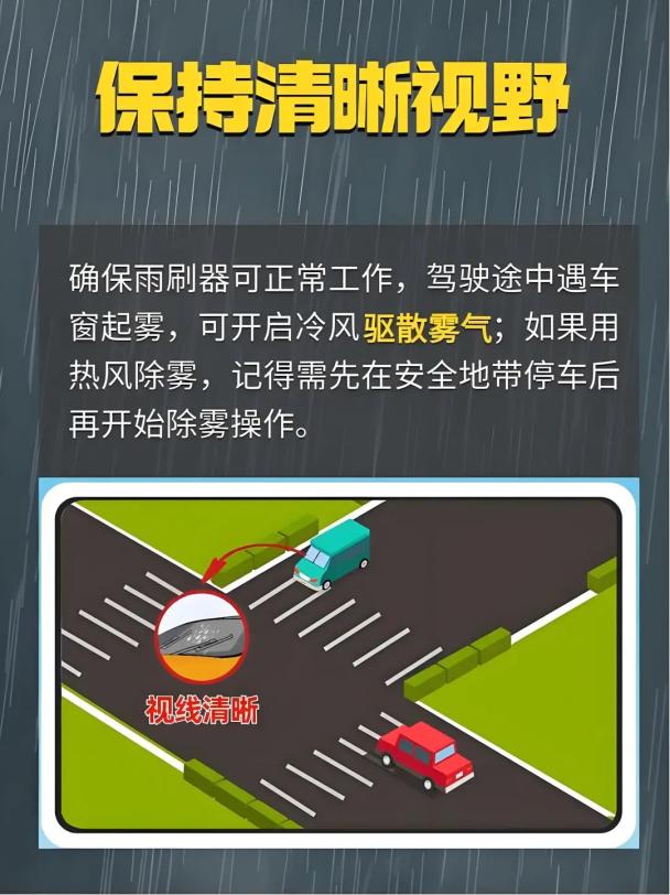 出行提示__ 雨天行車(chē)安全技巧