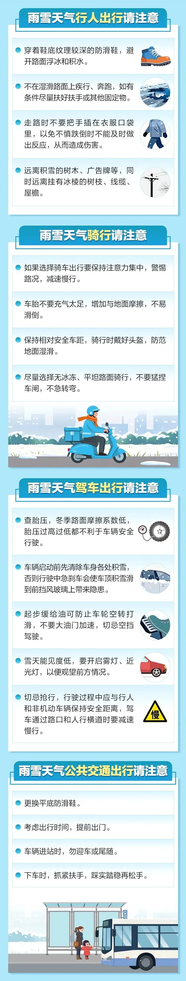 雨雪天氣開(kāi)車安全注意事項(xiàng)_雨雪天氣行車安全技巧_出行提示